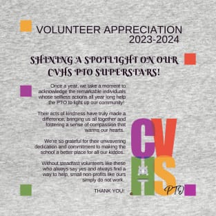 Volunteer appreciation 23-24 Thank you T-Shirt